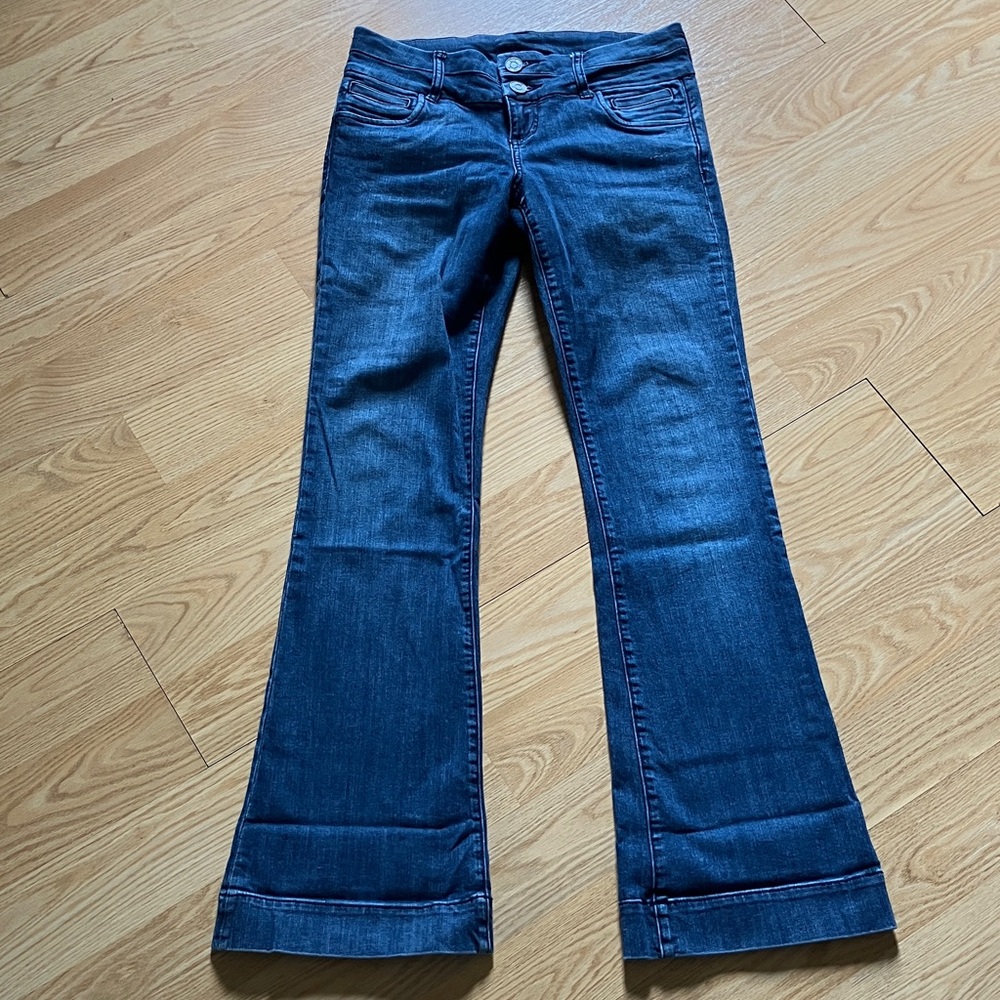 Kut from the Kloth Dark Blue Flare Jeans